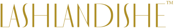 LashLandishe Logo Gold